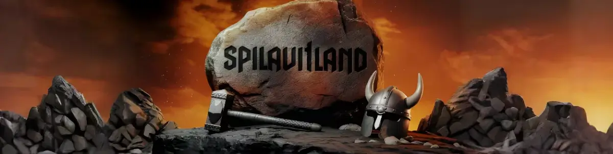 Um Spilavitland Banner