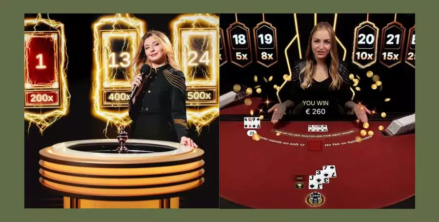 Lightning Roulette & Lightning Blackjack by Evolution