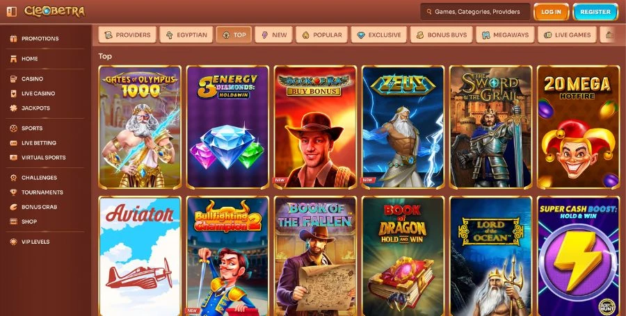 Game Selection at Cleobetra