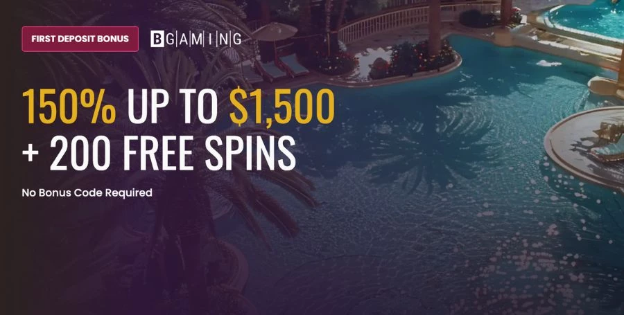 VegasNow Welcome Bonus