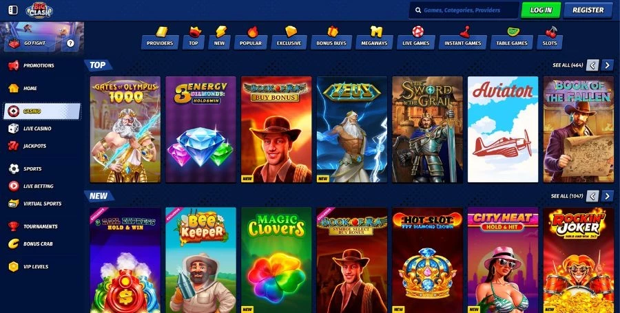 Game Selection at BigClash