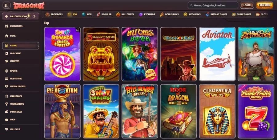 Game Selection at Dragonia