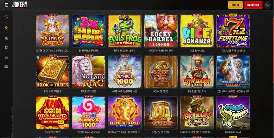 Game Selection at Jokery