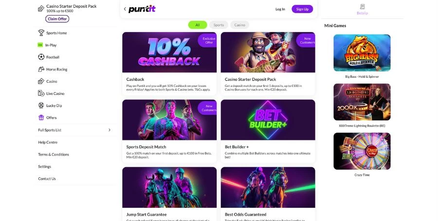 Puntit Bonuses & Promotions