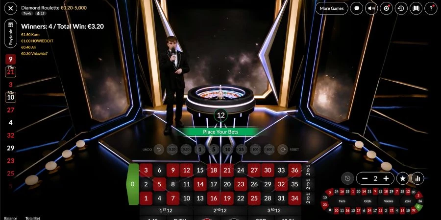 Diamond Roulette by OnAir Entertainment