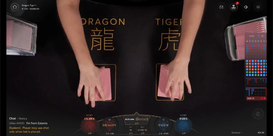 Dragon Tiger by Live88