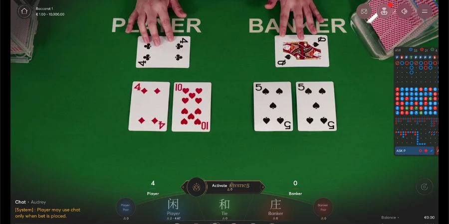 Mystic 5 Baccarat by Live88