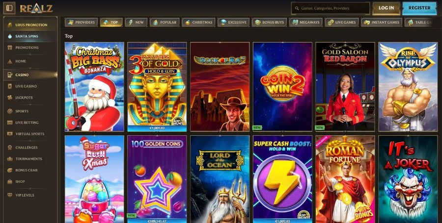 Game Selection at Realz