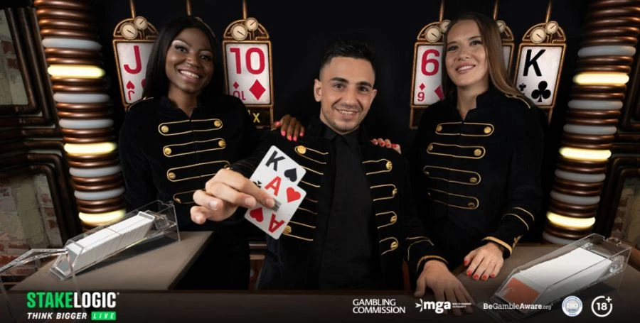 Super Stake Blackjack Game Show by Stakelogic