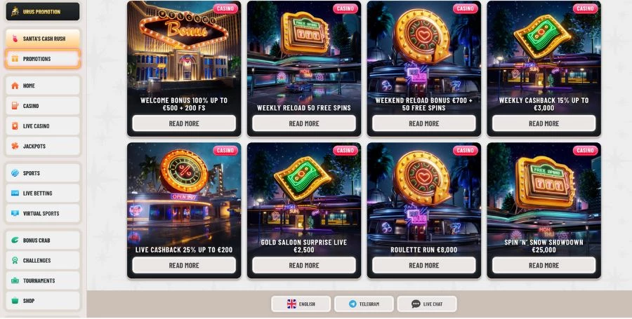 Wyns Bonuses & Promotions