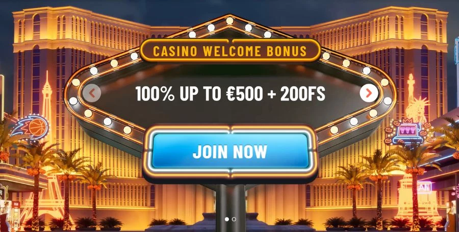 Wyns Welcome Bonus