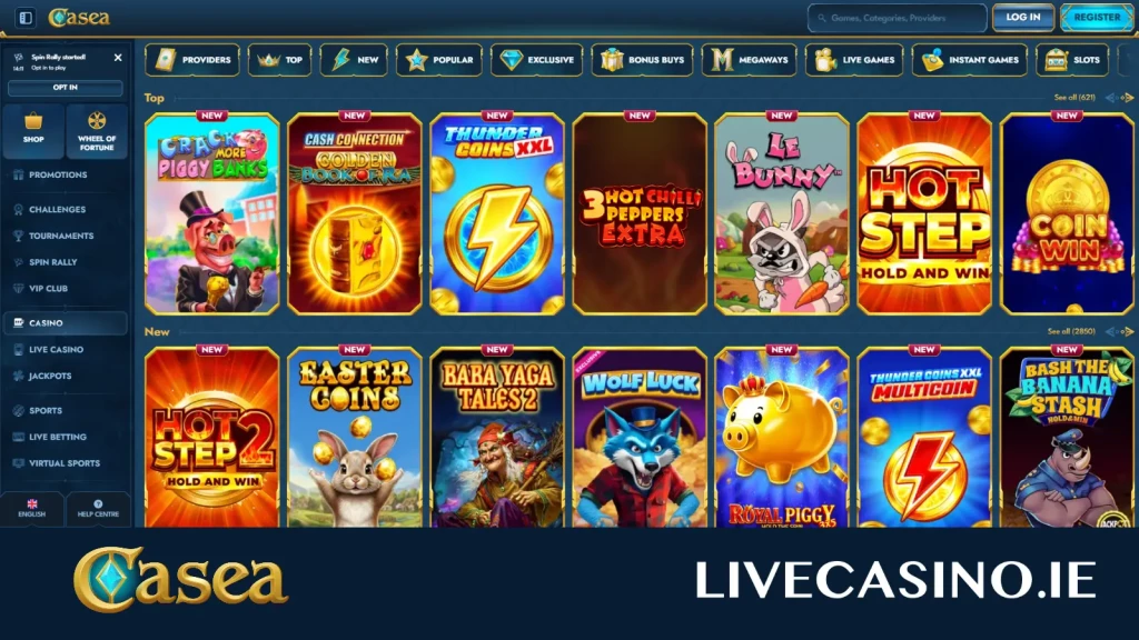 Game Selection at Casea