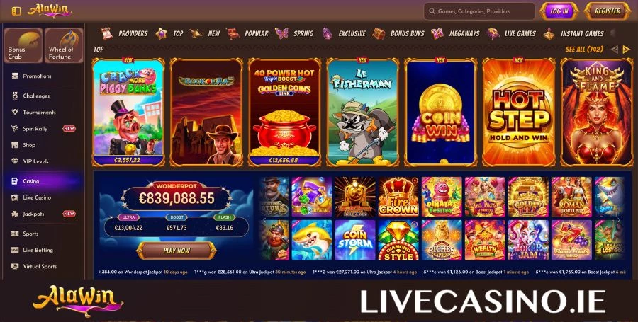 Game Selection at AlaWin