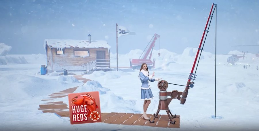 Ice Fishing Bonus Game